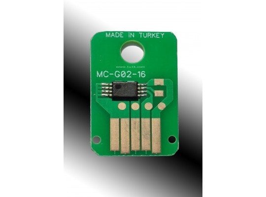 Canon G540 G640 Cihazları Atık Mürekkep Tankı Chip Canon Mc-G02 Bakım Kartuşu Chip